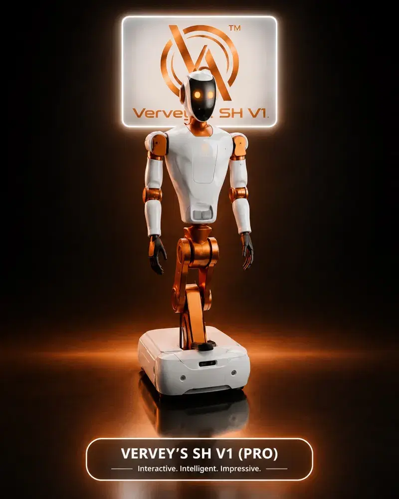 Semi-humanoid robot on a mobile base